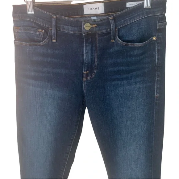FRAME DENIM Le Skinny de Jeanne Wellington Jeans Mid-Rise Style# LSJ132 Size 28 - Picture 7 of 14
